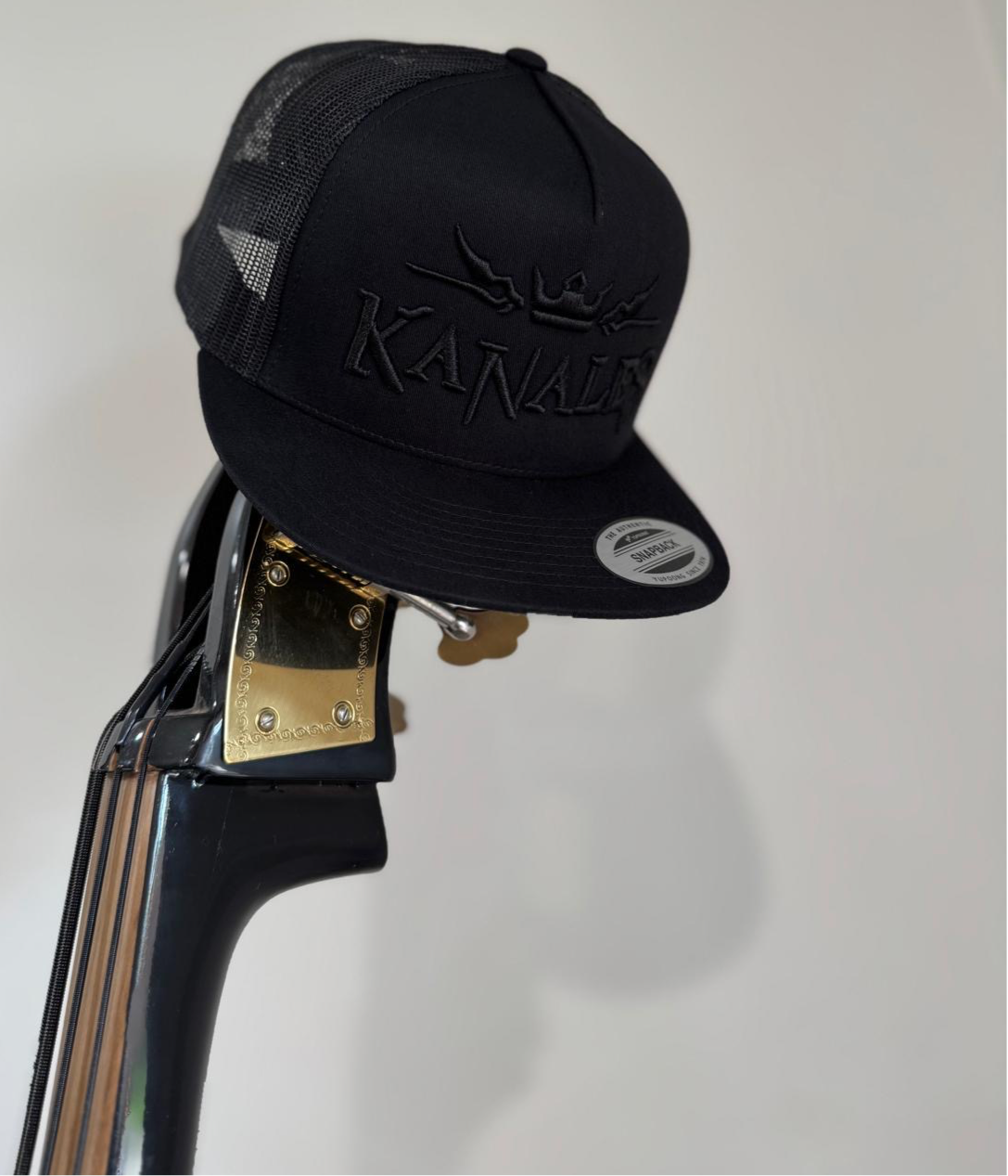 Kanales Mesh SnapBack - Negra - Black