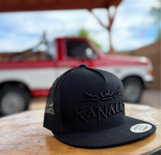 Kanales Mesh SnapBack - Negra - Black